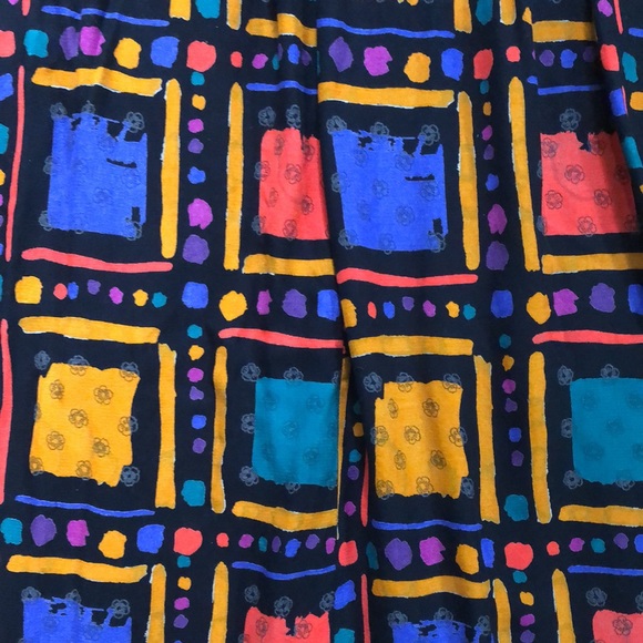 Vintage Abstract Pattern Circle Skirt - Picture 11 of 14